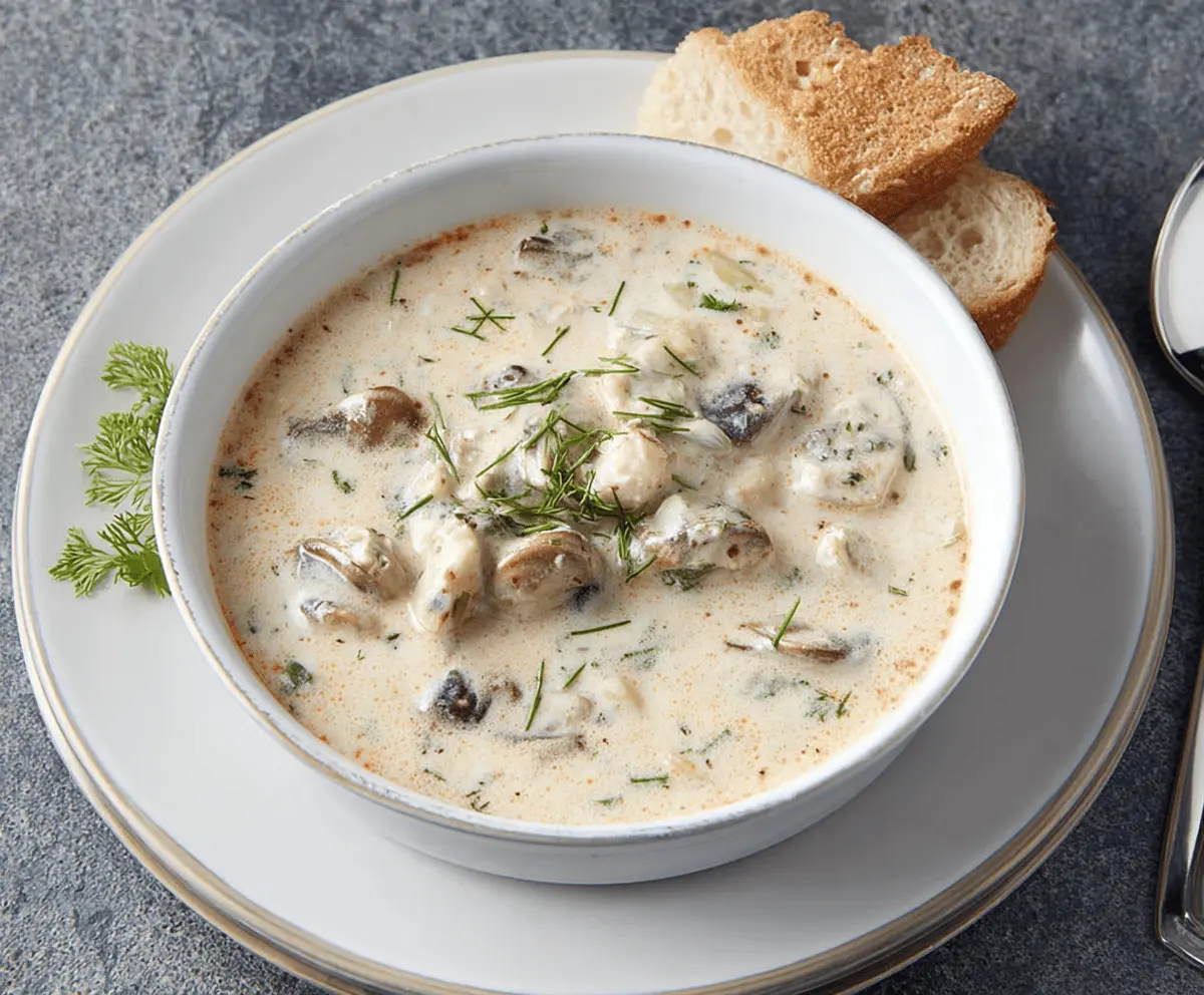 Easy Creamy Oyster Stew