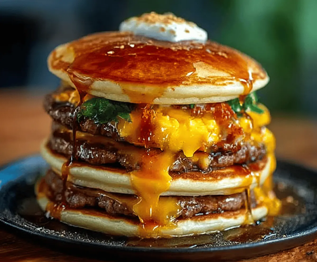 Unique Smash Burger Pancakes Recipe