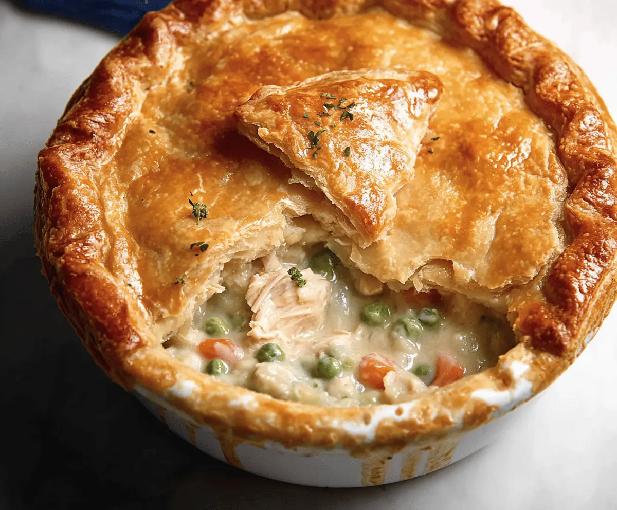 Easy Turkey Pot Pie Recipe