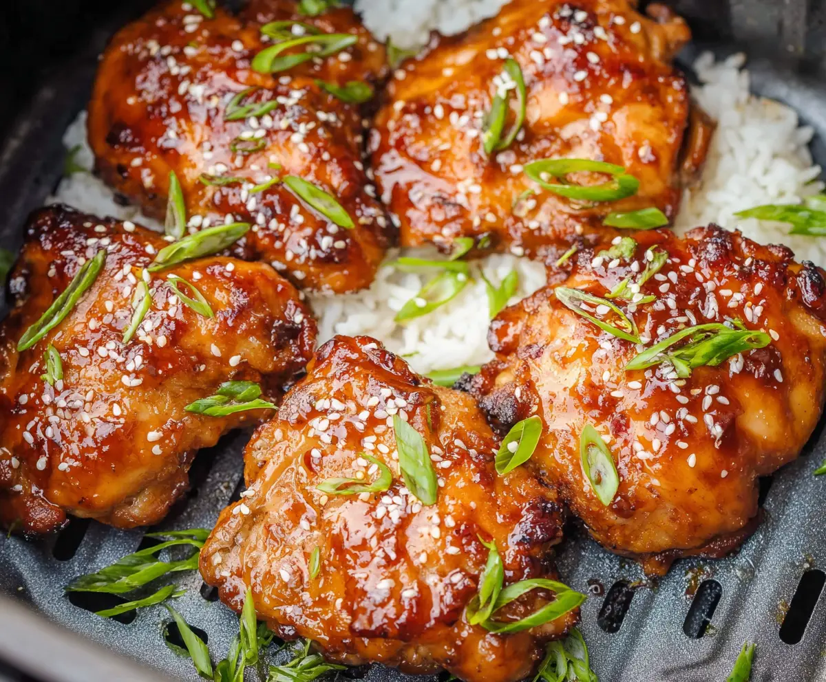 Easy Air Fryer Teriyaki Chicken