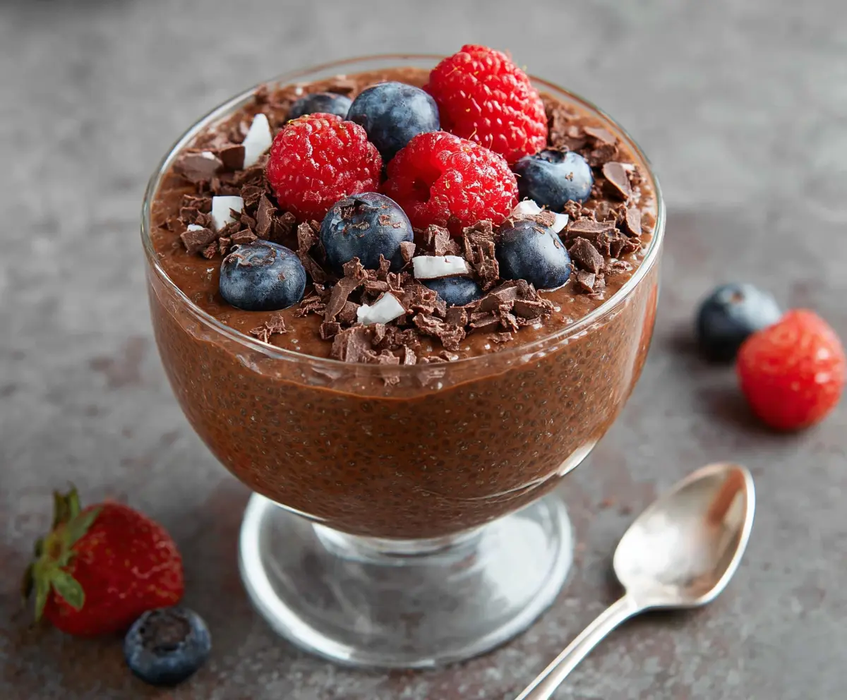 Creamy Chocolate Chia Pudding