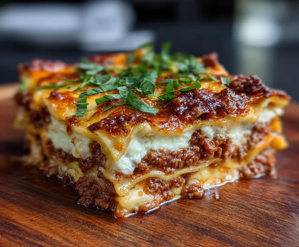 Classic Ricotta Meat Lasagna Recipe