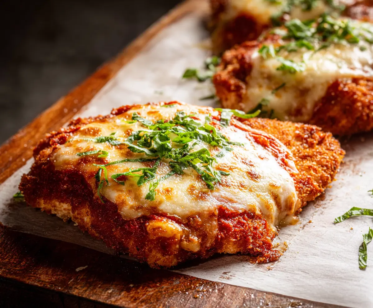 Crispy Chicken Parmigiana Recipe