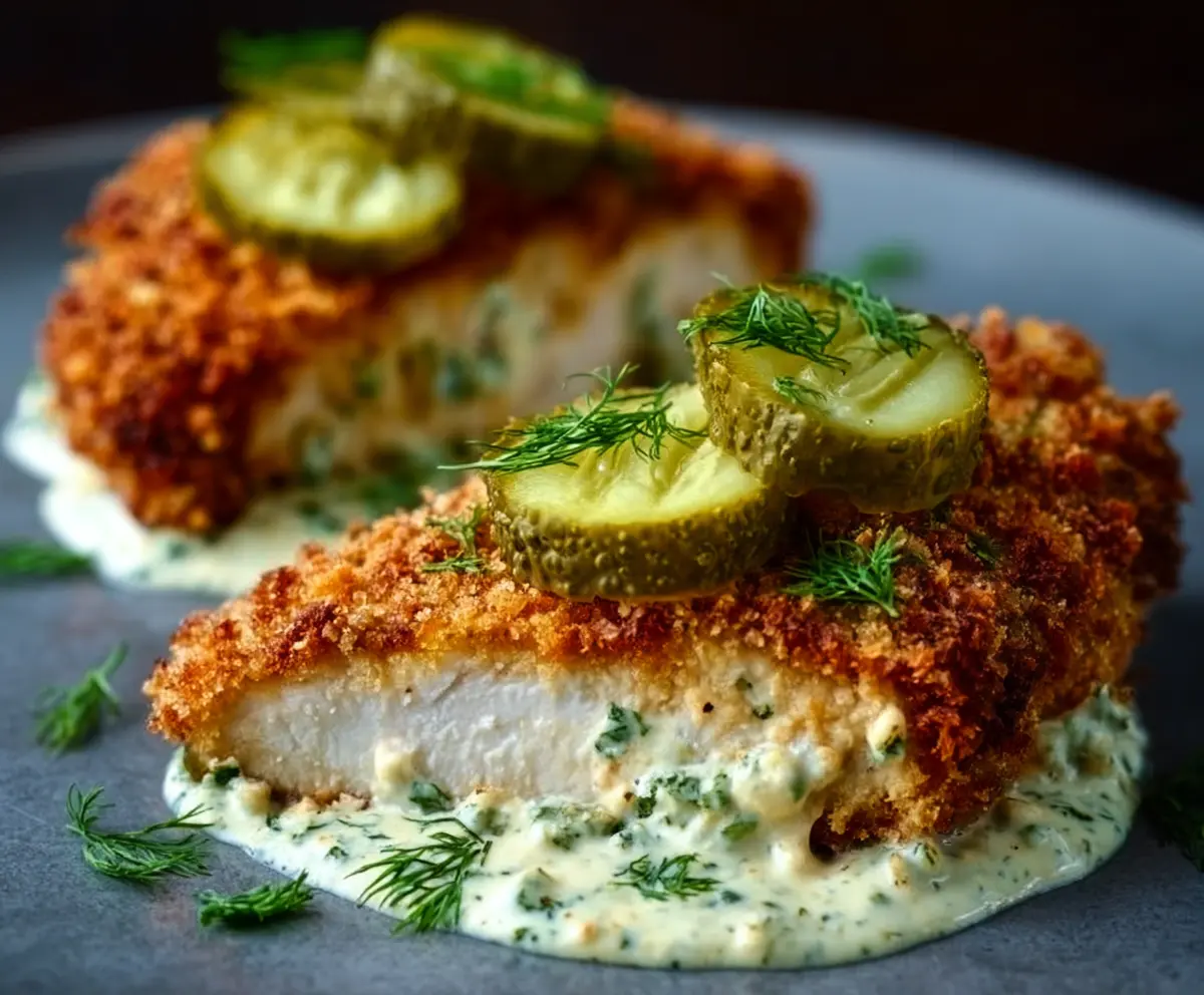 Easy Dill Pickle Parmesan Chicken