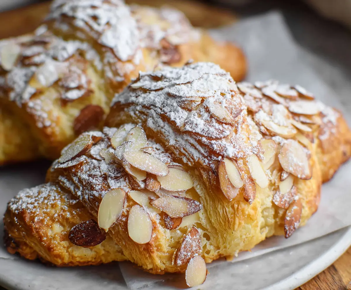 Easy Almond Croissants Recipe