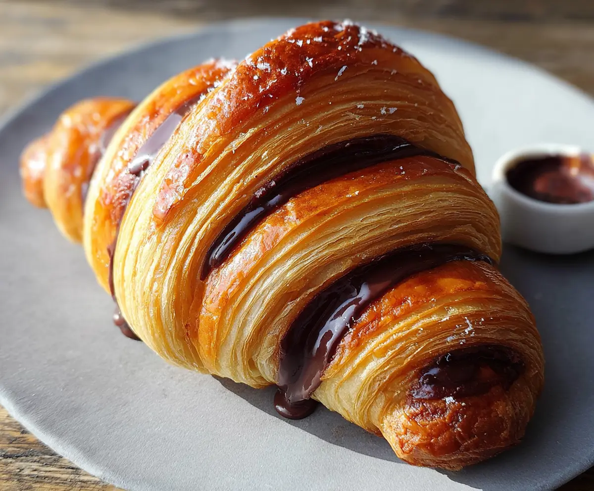 Easy Homemade Chocolate Croissants