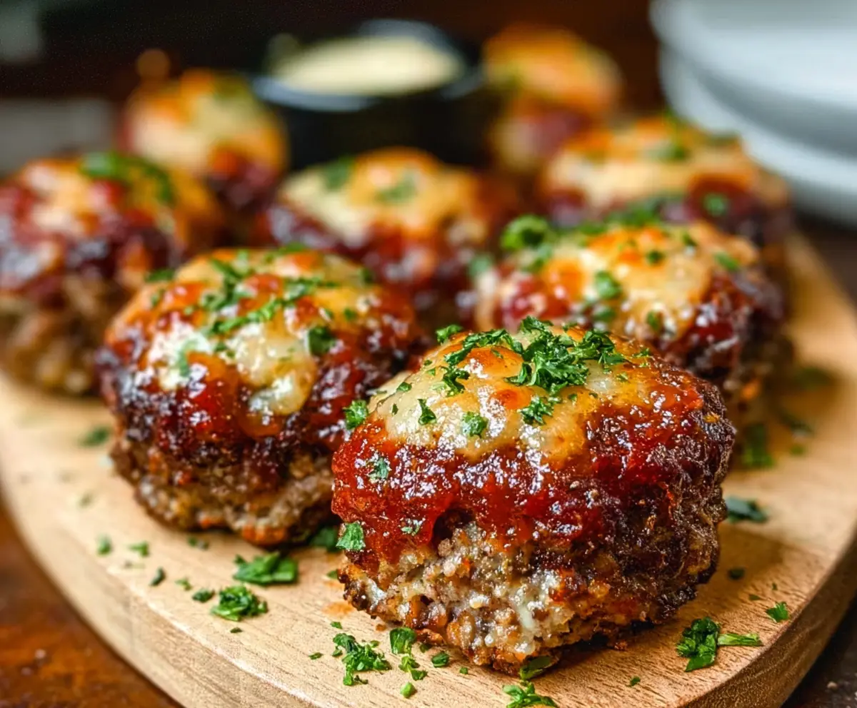 Easy Mini Meatloaves for Game Day