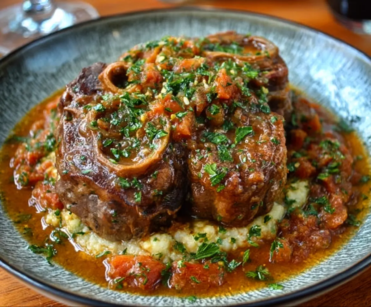 Tender Osso Buco Veal Shank Recipe