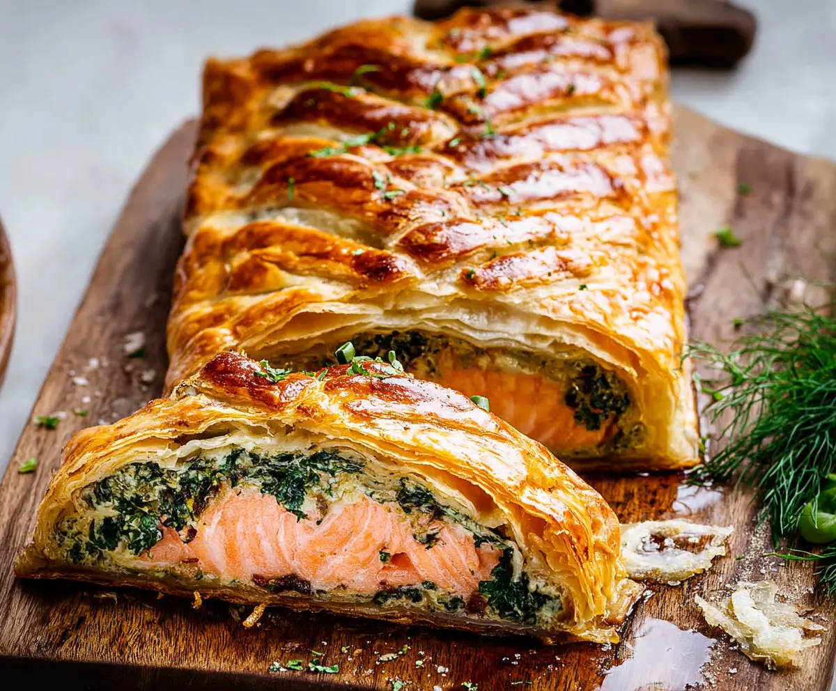 Easy Salmon Wellington Recipe