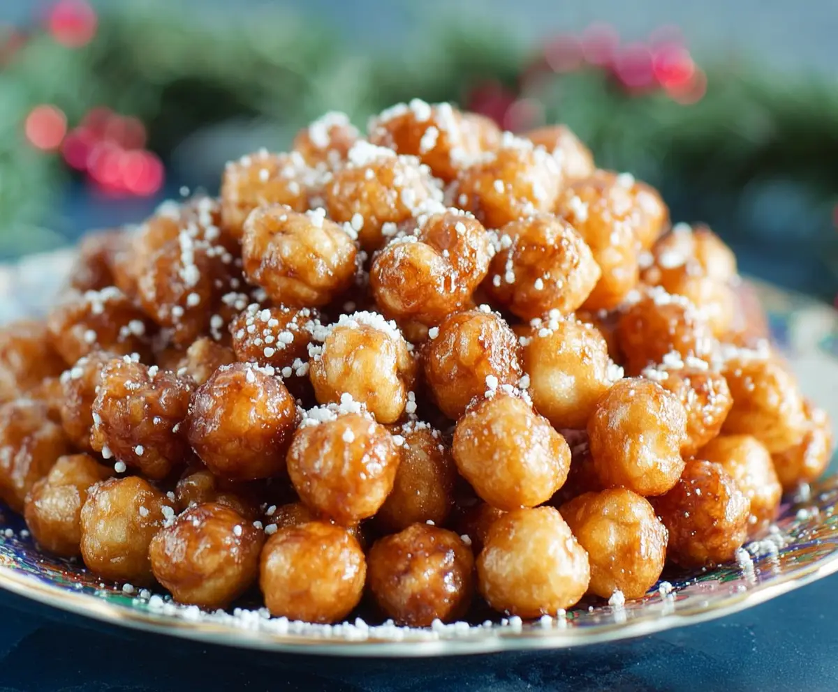 Struffoli Italian Honey Balls Recipe