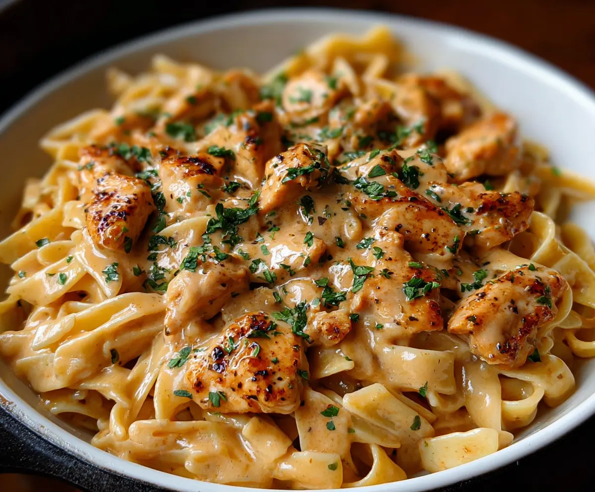 Easy Cowboy Butter Chicken Pasta