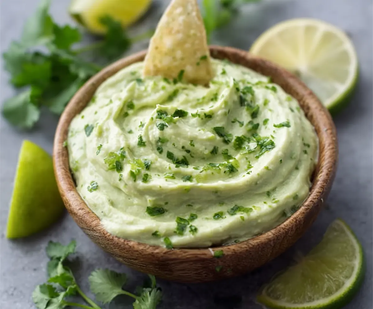Creamy Avocado Cilantro Lime Dip