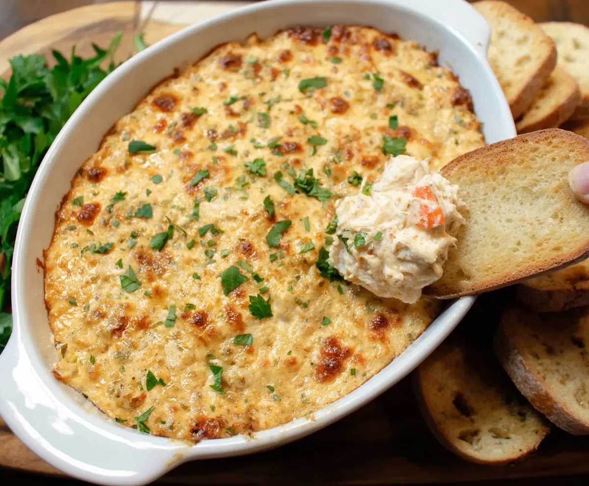 Easy Hot Crab Dip Recipe