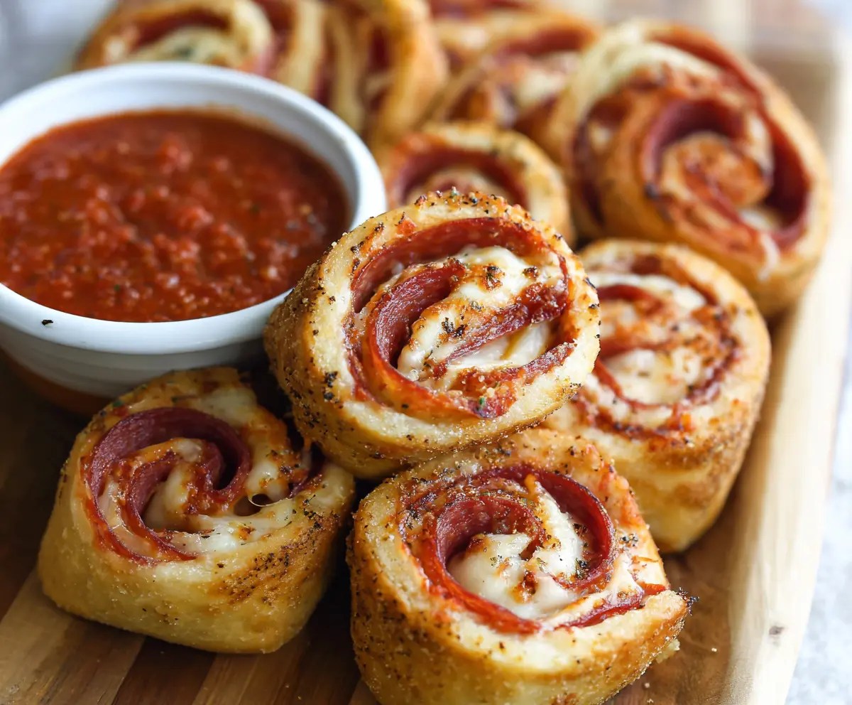 Easy Pepperoni Pizza Rolls Recipe
