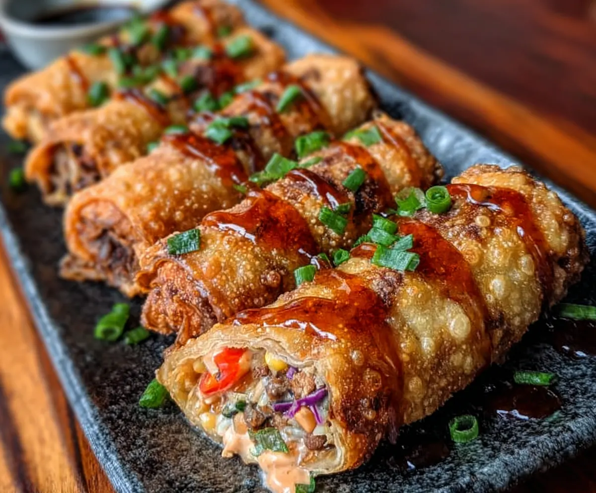 Easy Voodoo Egg Rolls Recipe