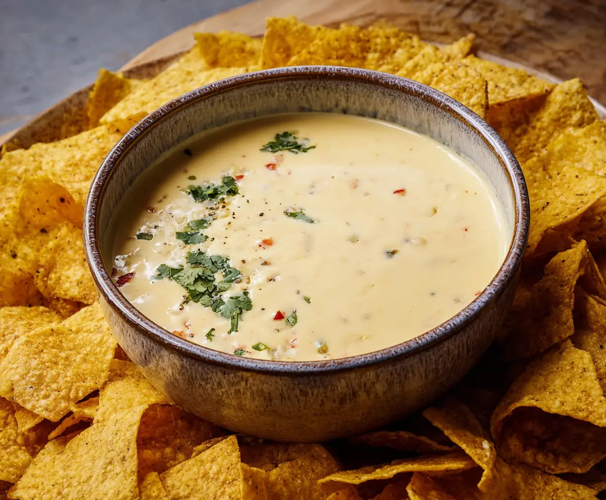 Easy White Queso Dip Recipe