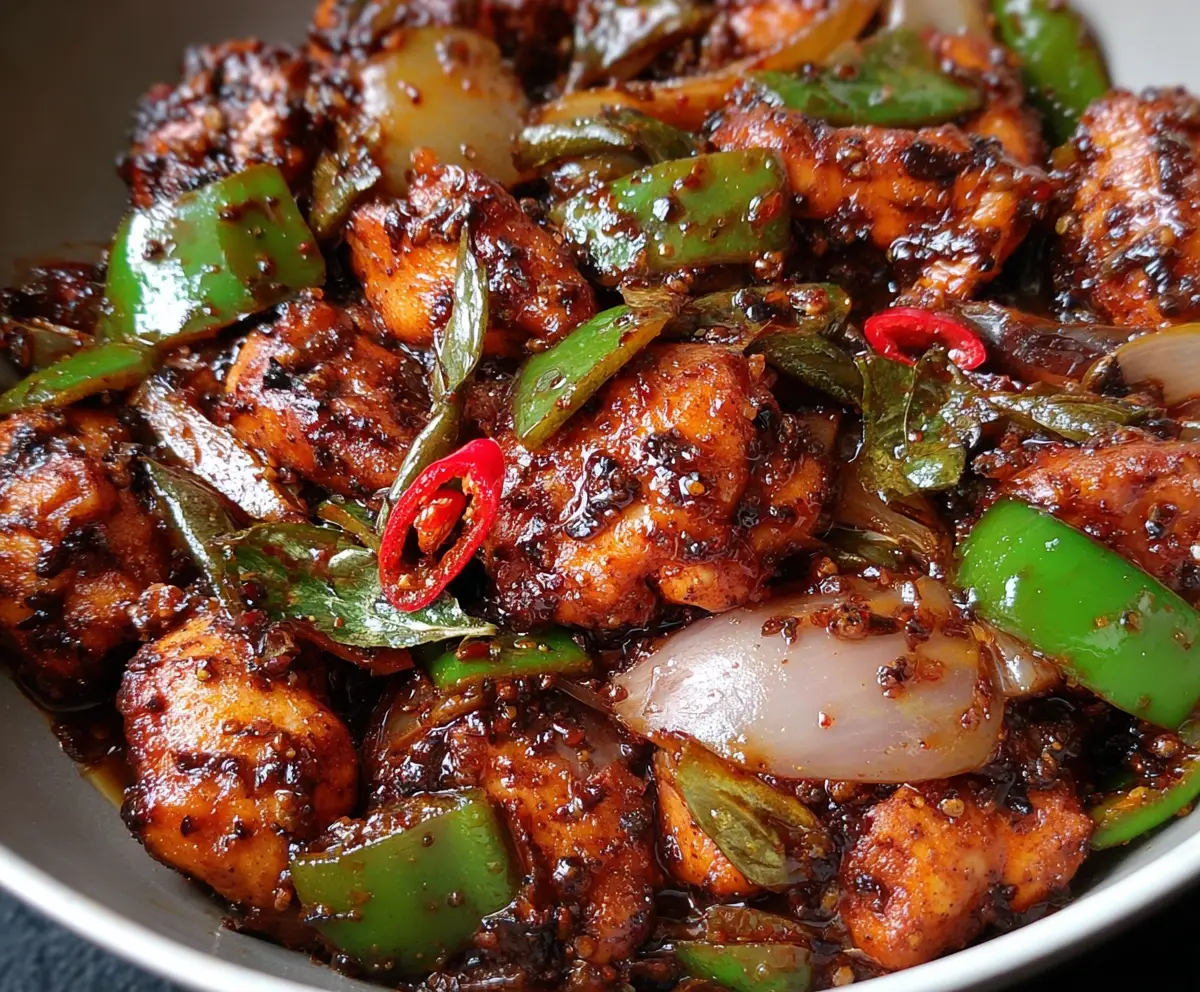 Easy Black Pepper Chicken Recipe