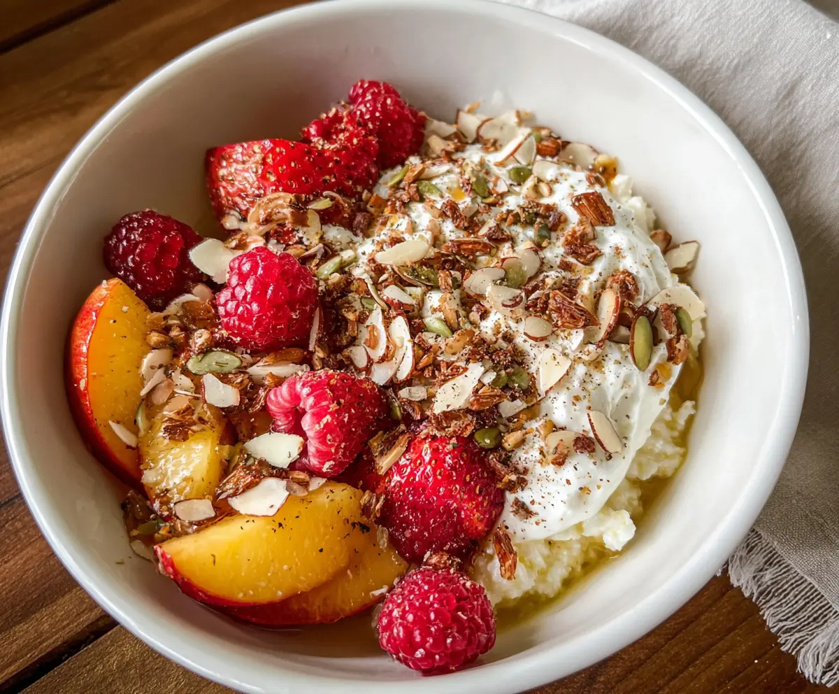 Easy Cottage Cheese Breakfast Bowl