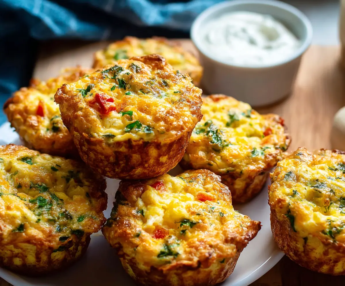 Easy Cottage Cheese Breakfast Muffins