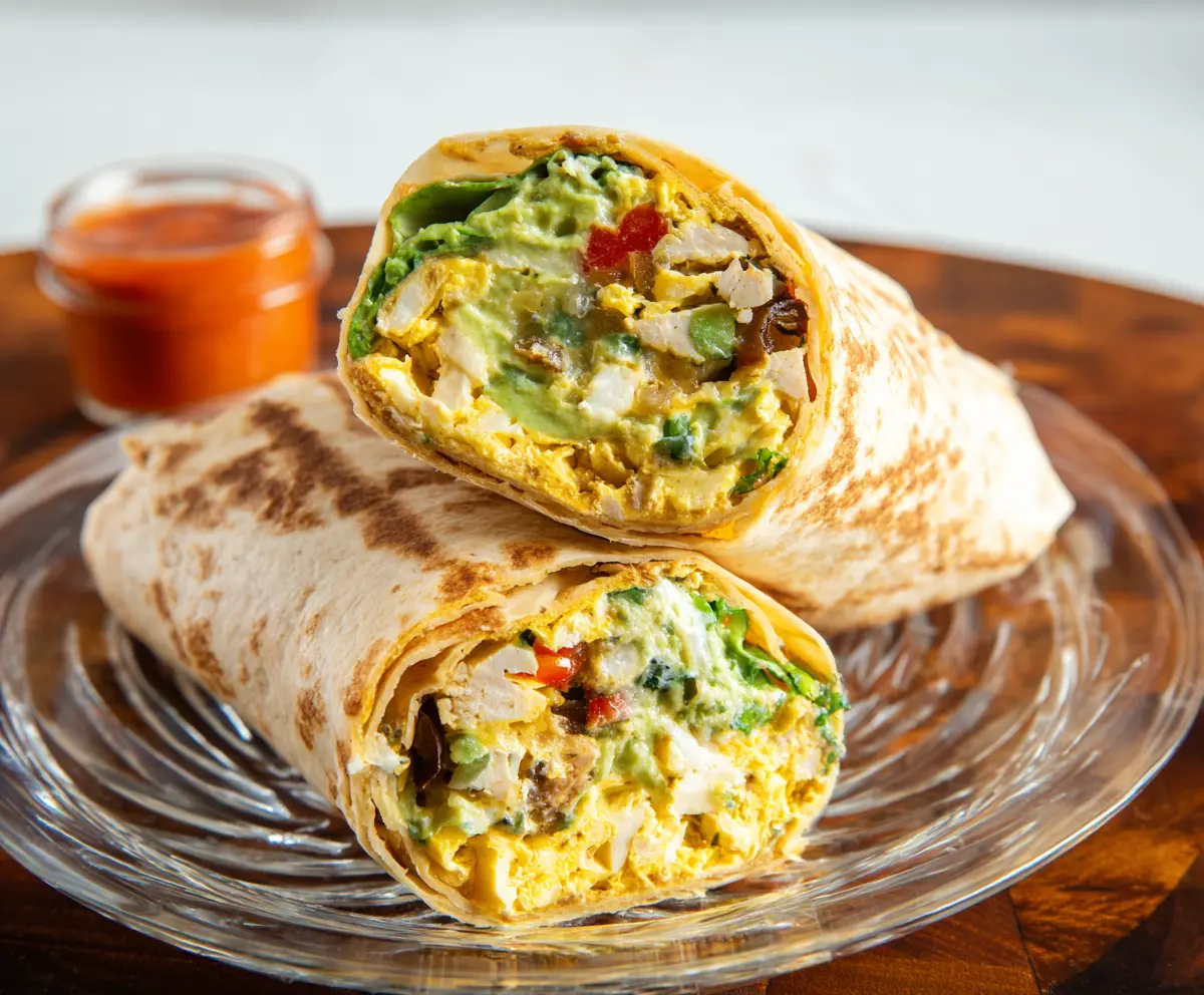 Easy Cottage Cheese Breakfast Wrap