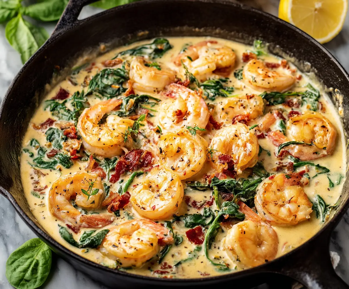 Creamy Tuscan Shrimp Recipe