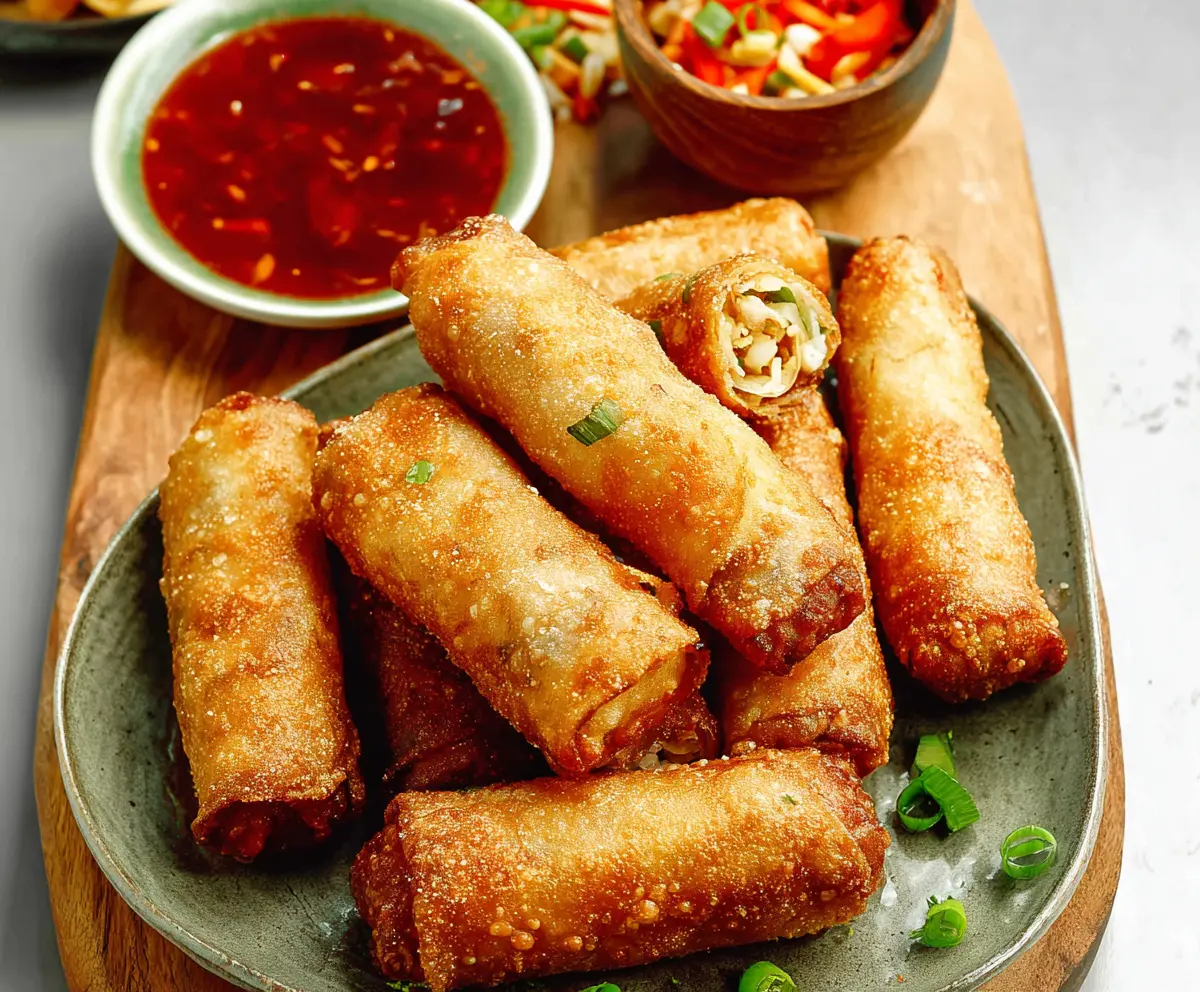 Easy Crispy Spring Rolls Recipe