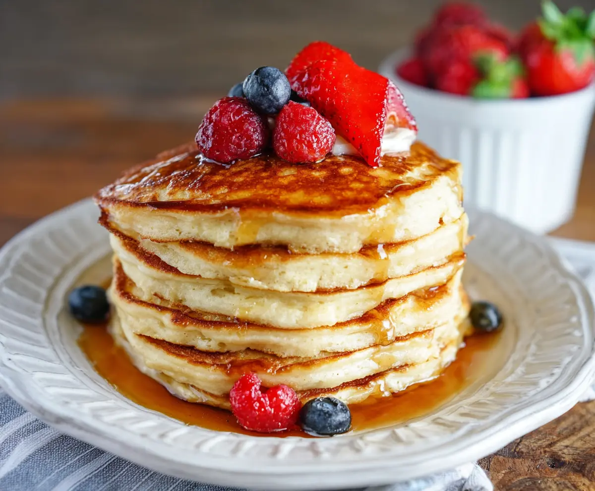 High-Protein Cottage Cheese Pancakes