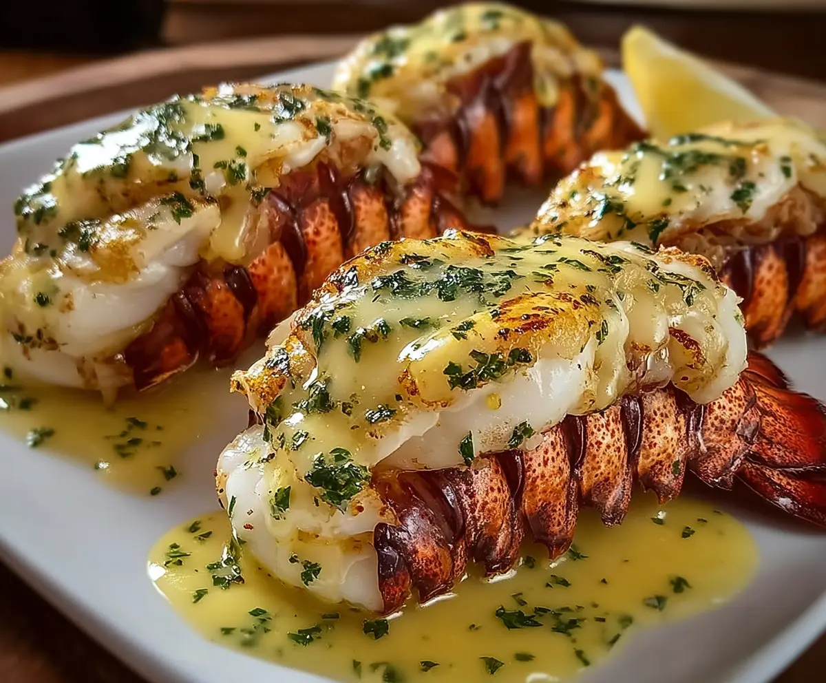 Easy Lobster Tail with Garlic Butter