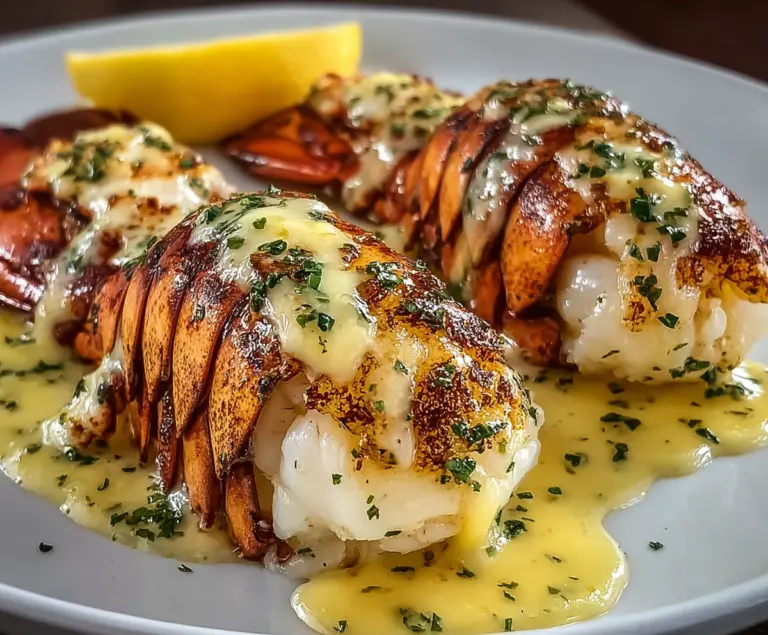 Lobster Tail with Garlic Butter