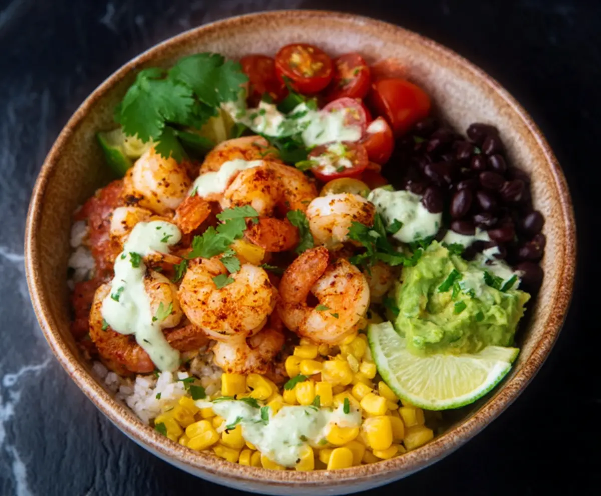 Easy Mexican Shrimp Bowls Recipe