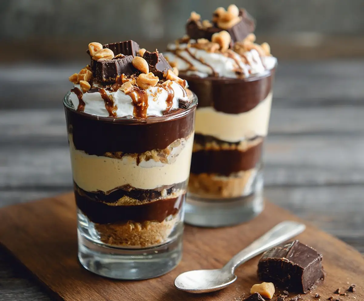 Easy Peanut Butter Cup Parfaits