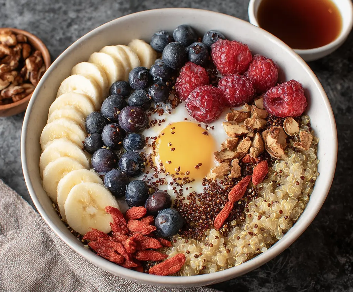 Easy Quinoa Breakfast Bowls
