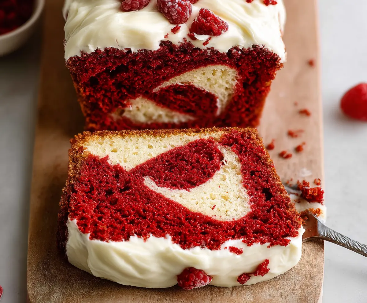 Classic Red Velvet Loaf Cake Recipe