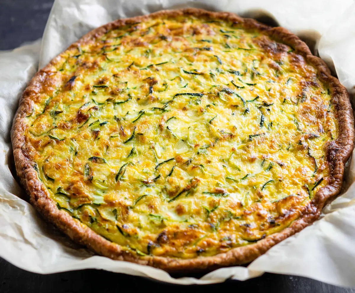 Easy Cheesy Zucchini Quiche Recipe