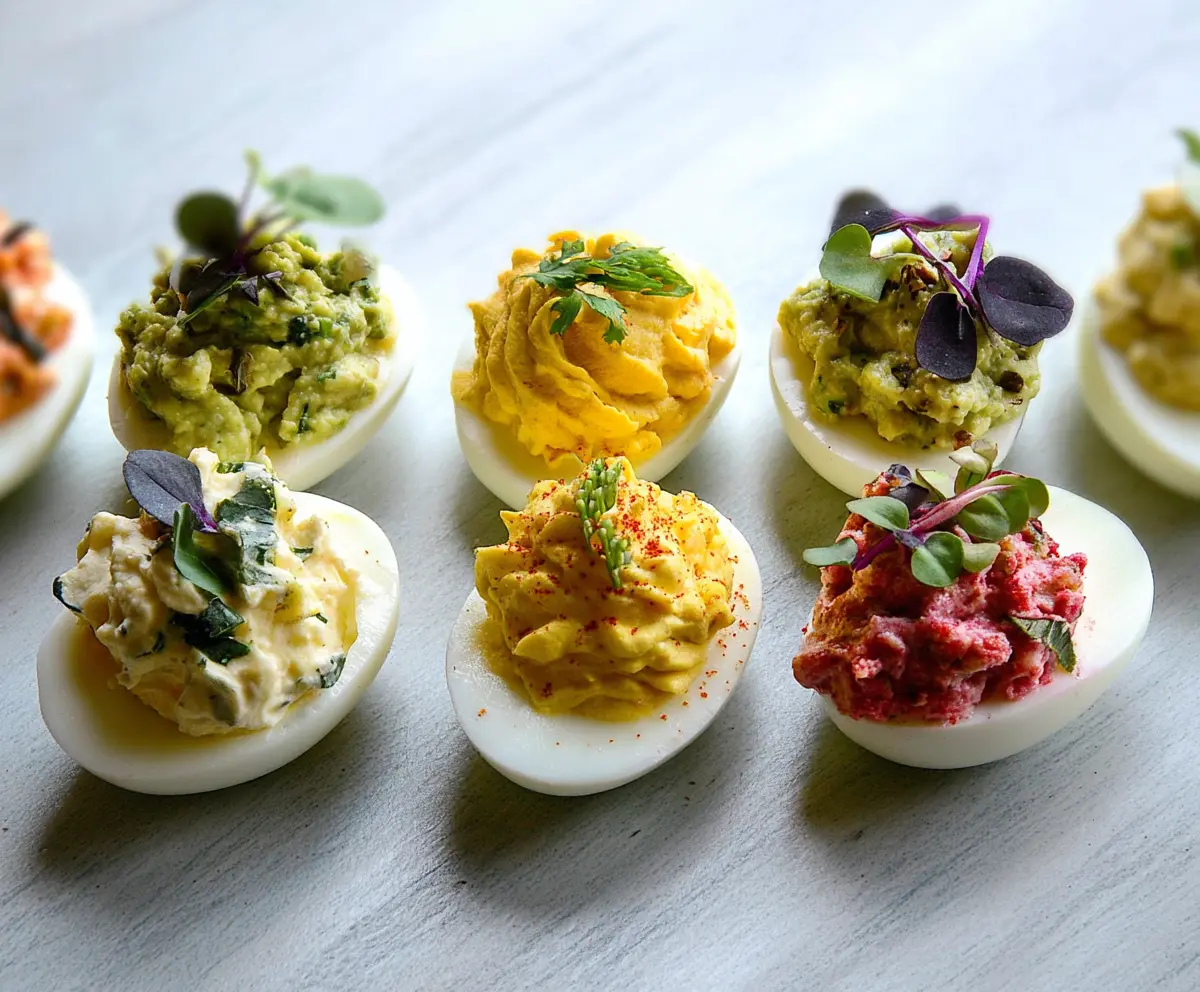 Easter Deviled Eggs 3 Easy Ways
