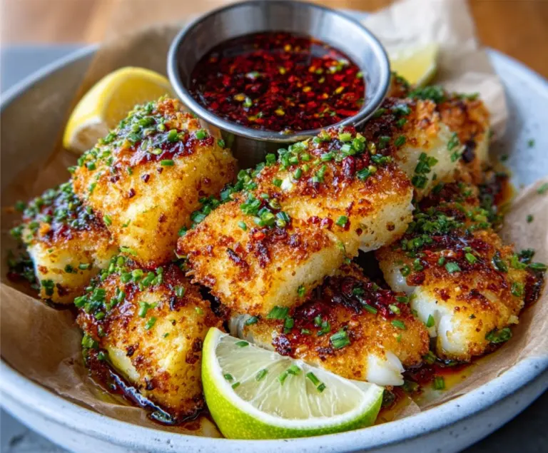 Garlic Butter Cod Bites