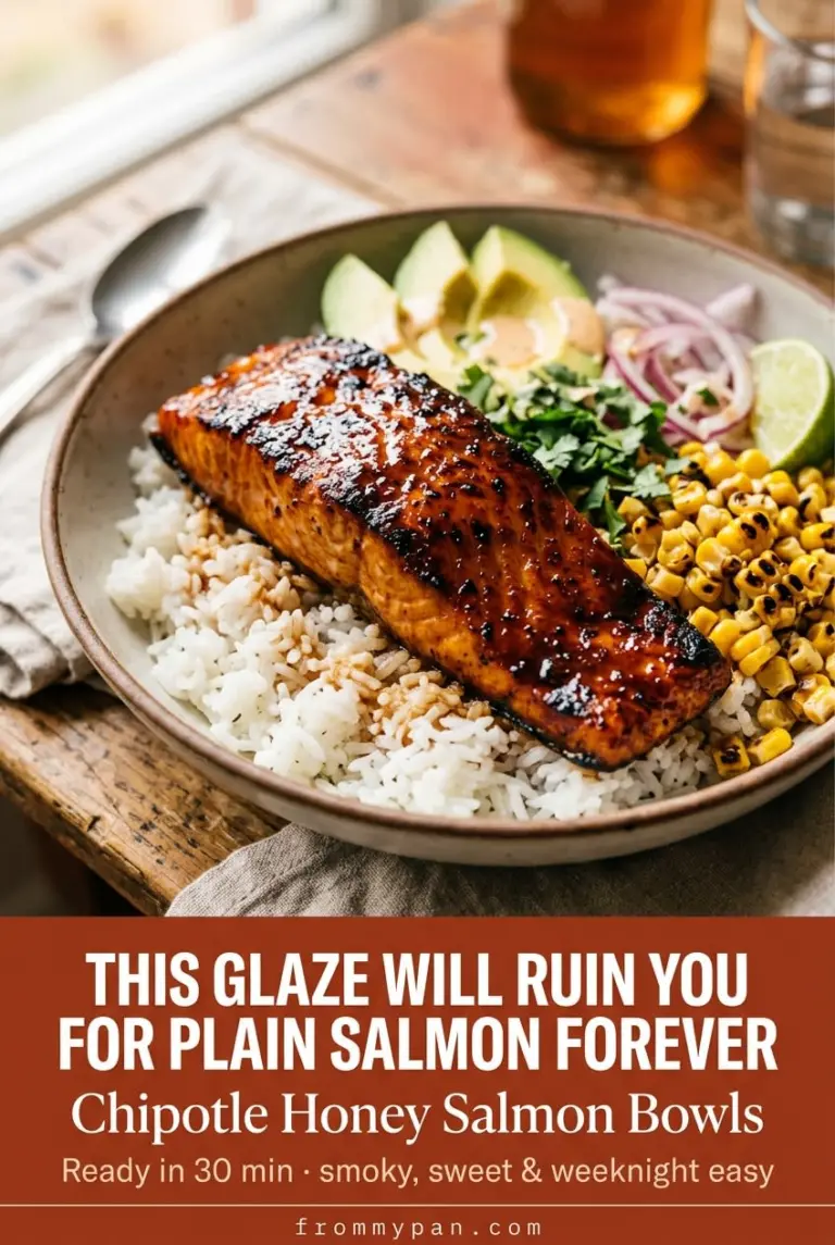 Chipotle Honey Salmon Bowls
