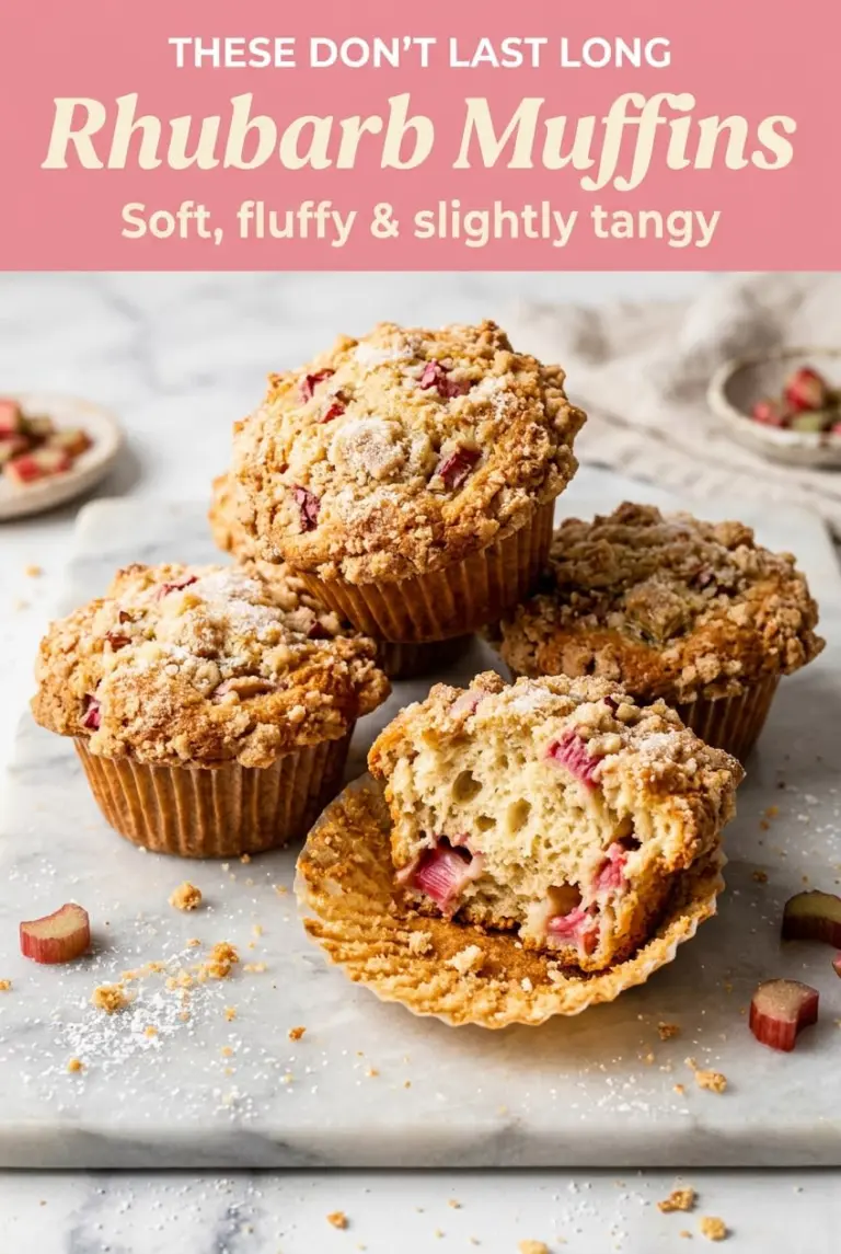 Rhubarb Muffins