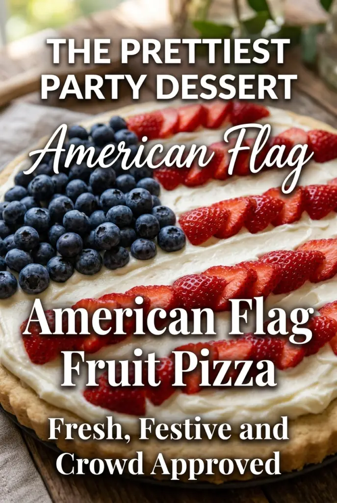 American Flag Fruit Pizza