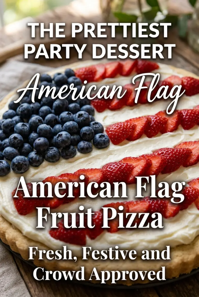 American Flag Fruit Pizza