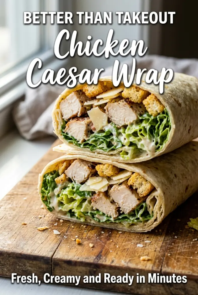 Chicken Caesar Wrap