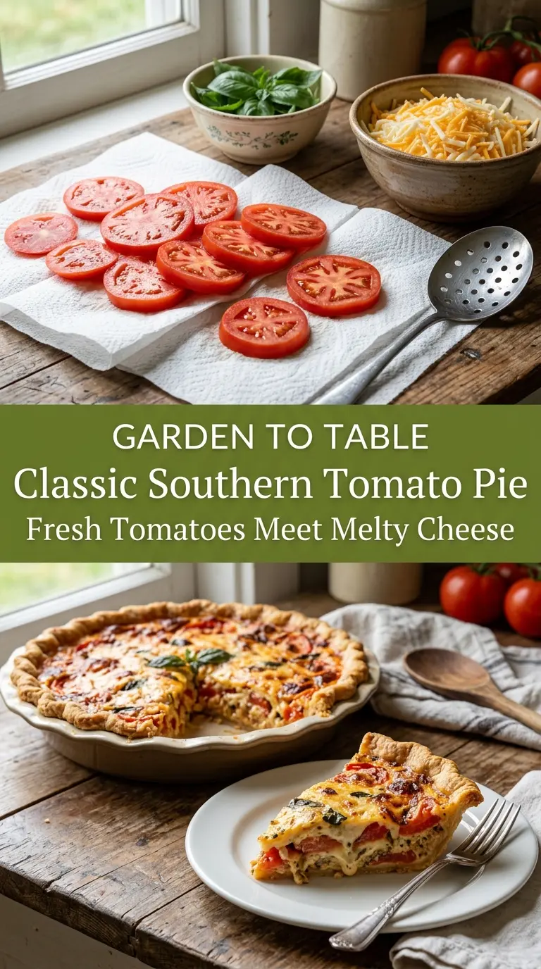 Classic Southern Tomato Pie
