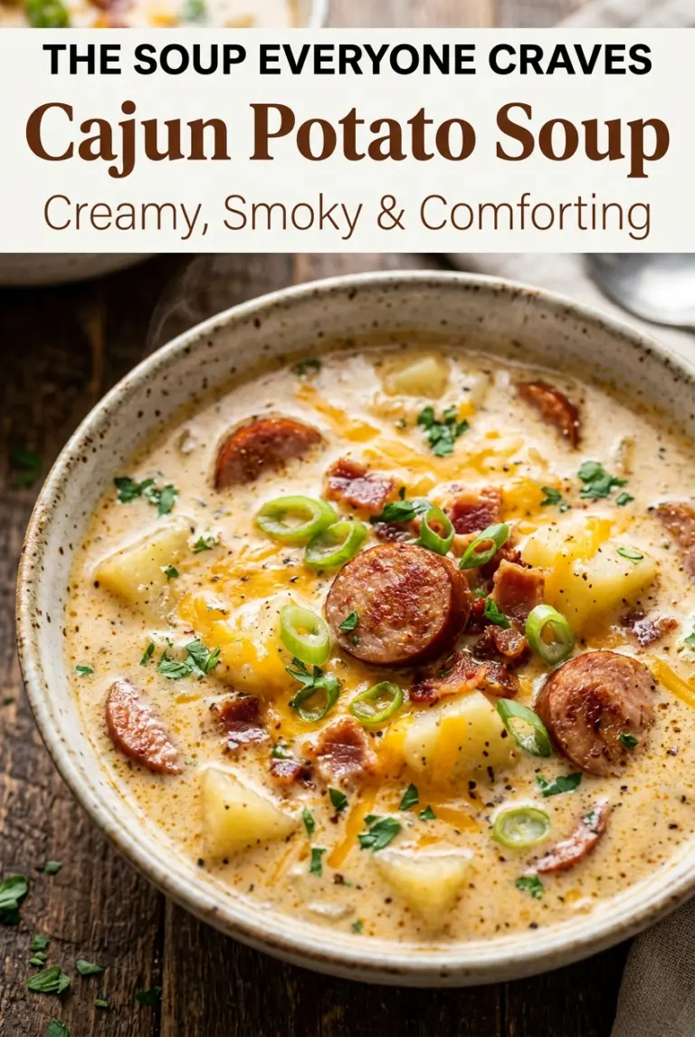Creamy Cajun Potato Soup