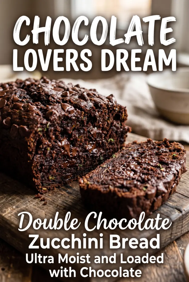 Double Chocolate Zucchini Bread