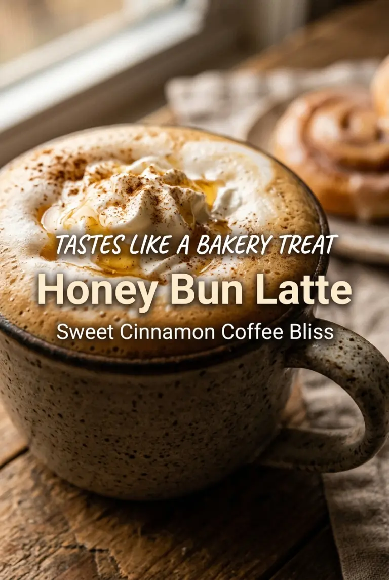 Honey Bun Latte