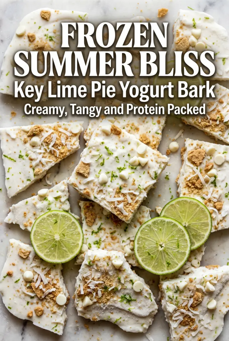 Key Lime Pie Yogurt Bark