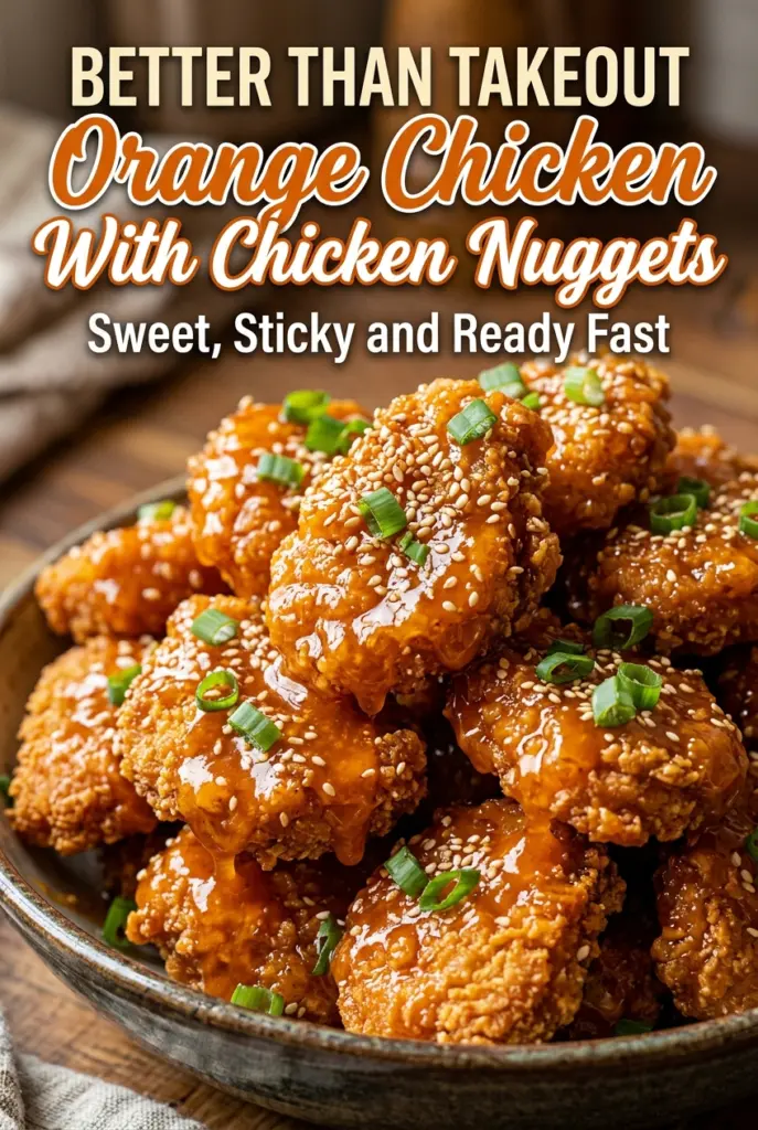 Orange Chicken With Chicken Nuggets