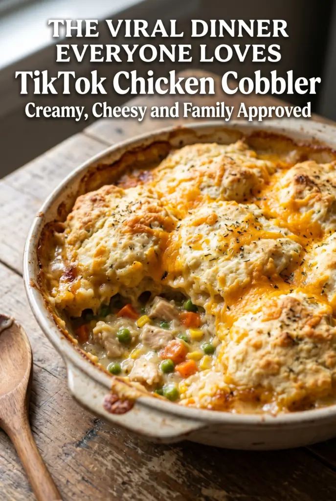 TikTok Chicken Cobbler