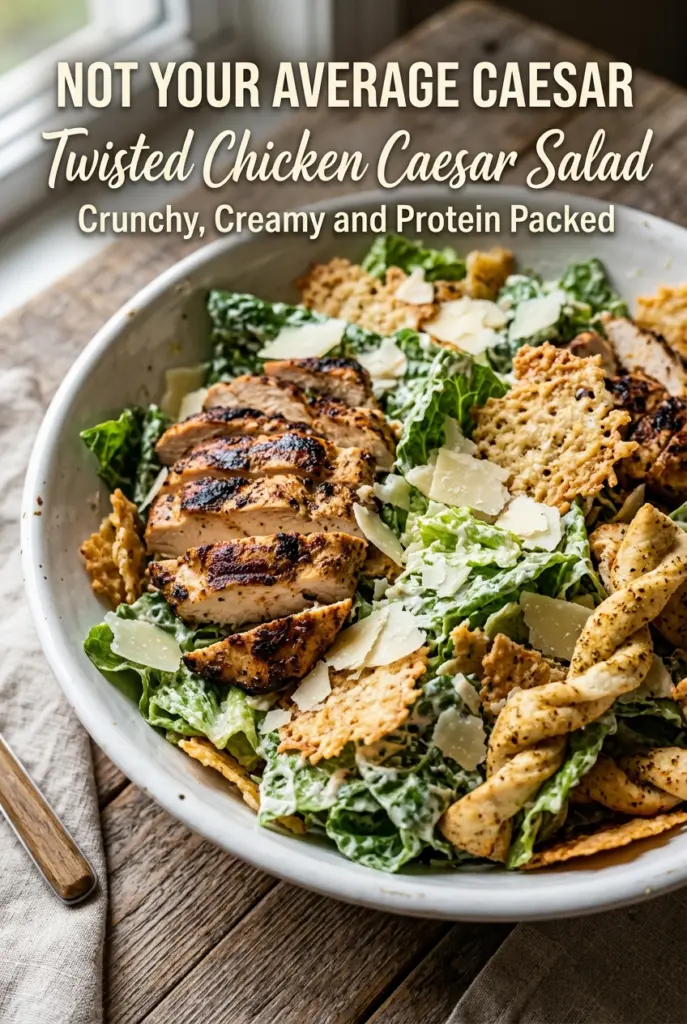 Twisted Chicken Caesar Salad