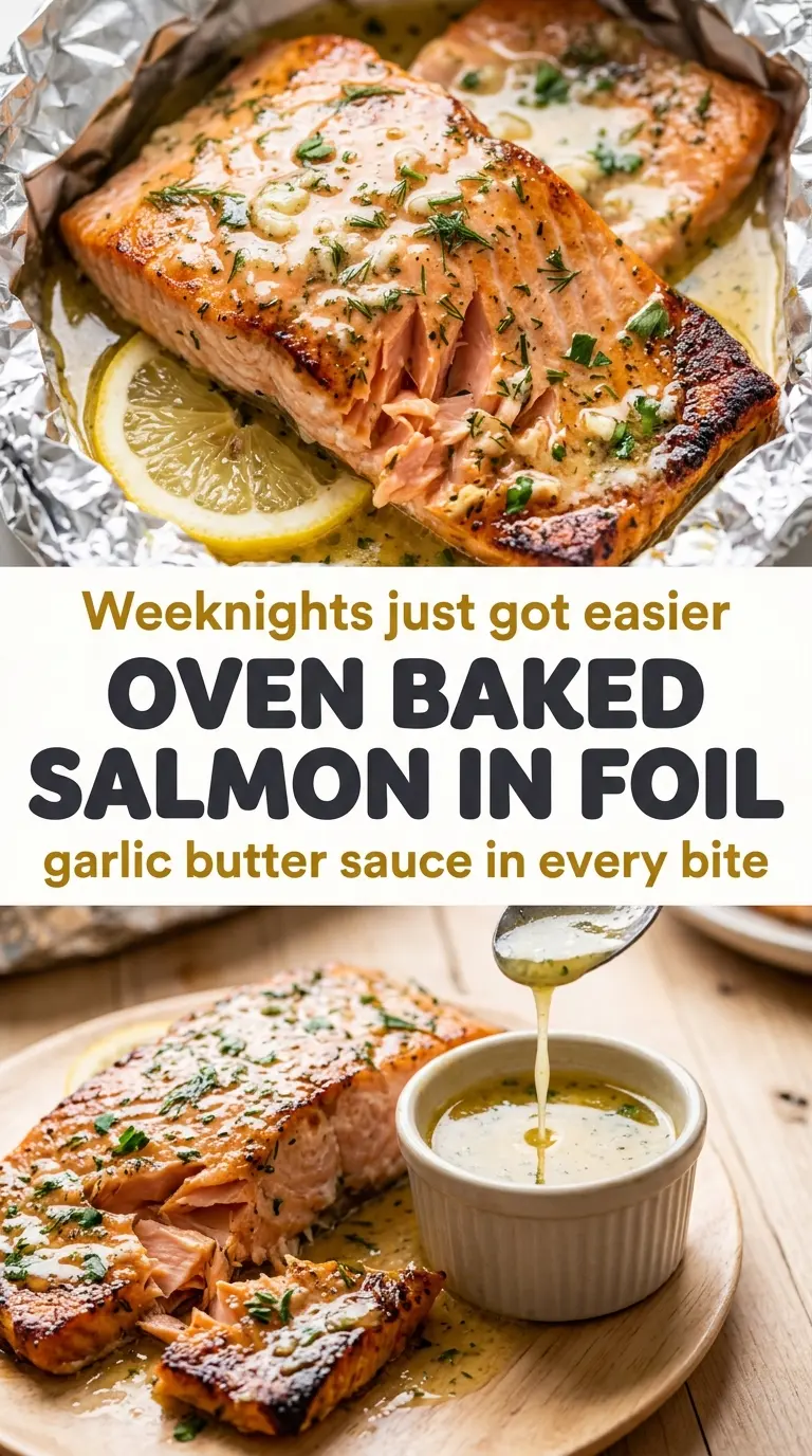 Oven Baked Salmon in Foil